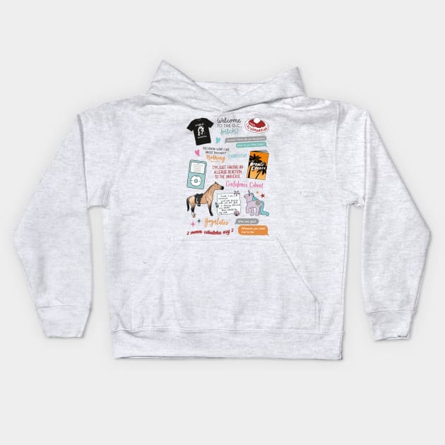 The O.C. | TV Show Art Kids Hoodie by lettersofjoy